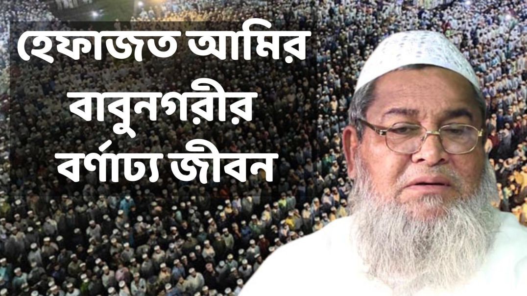 ⁣হেফাজত আমির বাবুনগরীর বর্ণাঢ্য জীবন