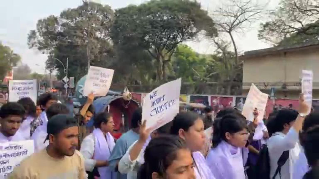 মাগুরার সেই শিশুসহ সকল ধ'র্ষ'ণের বিচারের দাবিতে কা'ফ'ন মিছিল