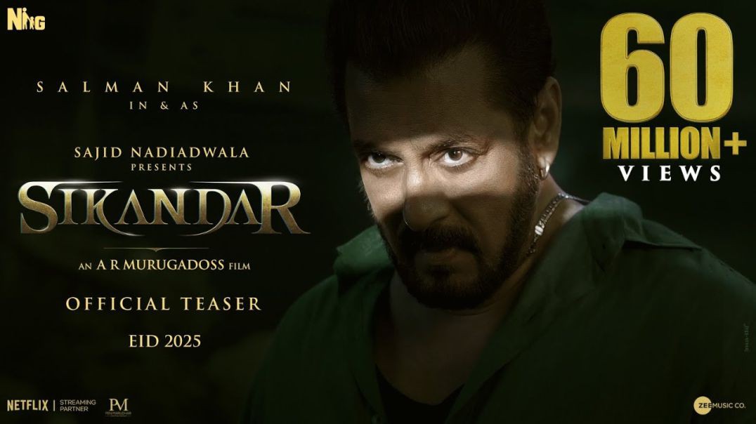 SIKANDAR Official Teaser Salman Khan Sajid Nadiadwala  A
