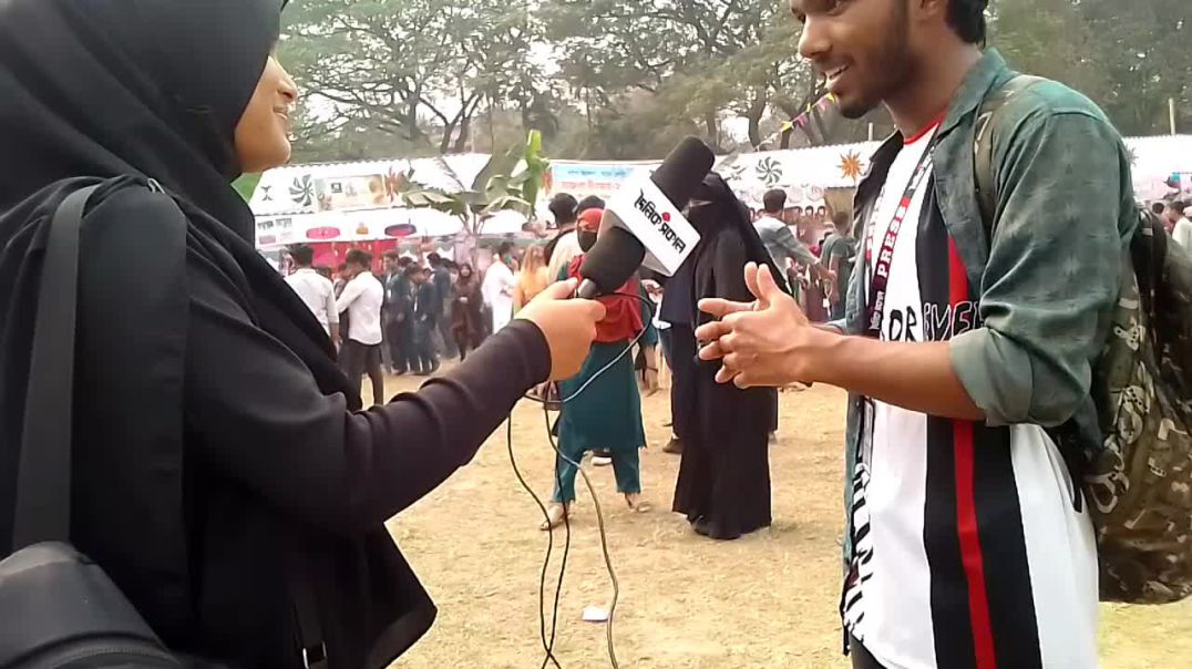 ⁣News করতে গিয়ে পরিচিত মানুষের সাথে সাক্ষাৎ হলে যা হয়!!