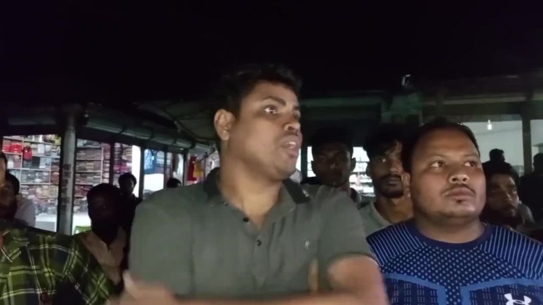 শিশু জান্নাতি হত্যার প্রতিবাদে মানববন্ধন‌ ও মশাল মিছিল