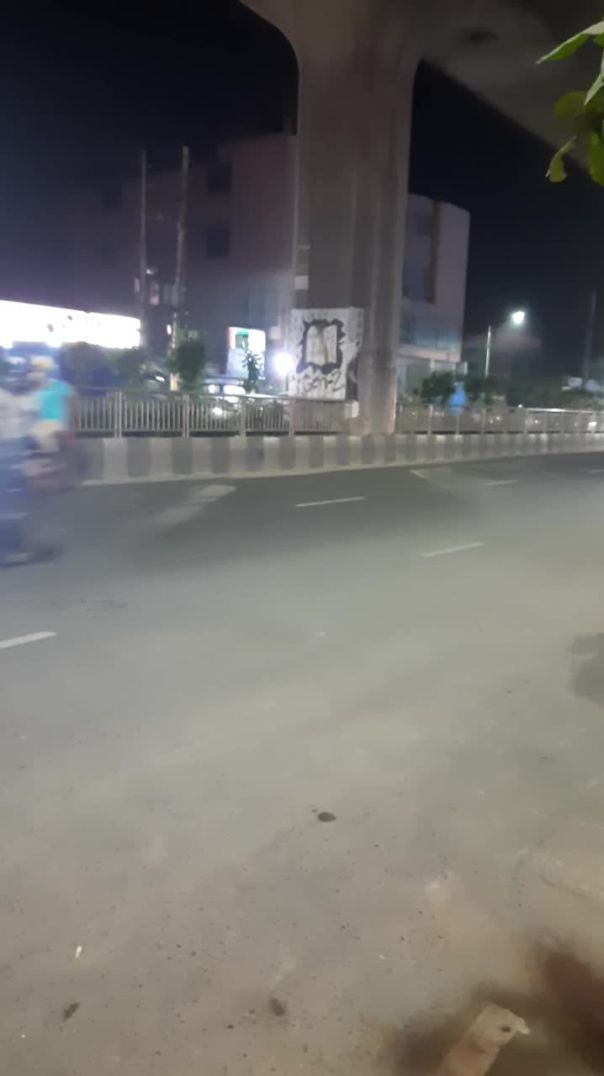 আজকের রাতের ঢাকা