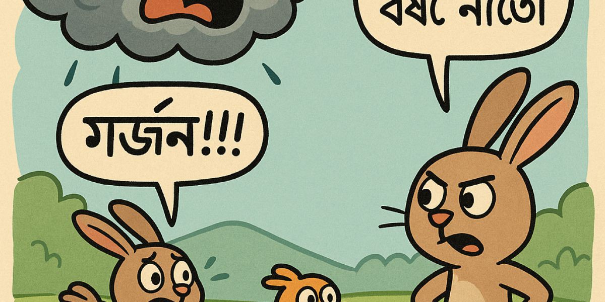 যত গর্জে বর্ষে না কেন তত?