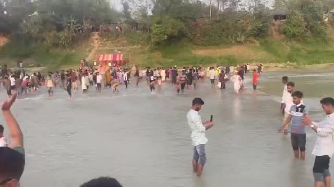 বগুড়ার শেরপুরে তৈরী হয়েছে মিনি জাফলং
