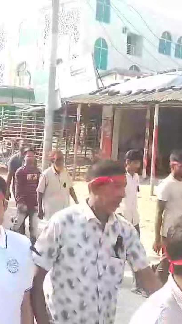 সাপাহারে ১মে আন্তর্জাতিক শ্রমিক দিবস পালন