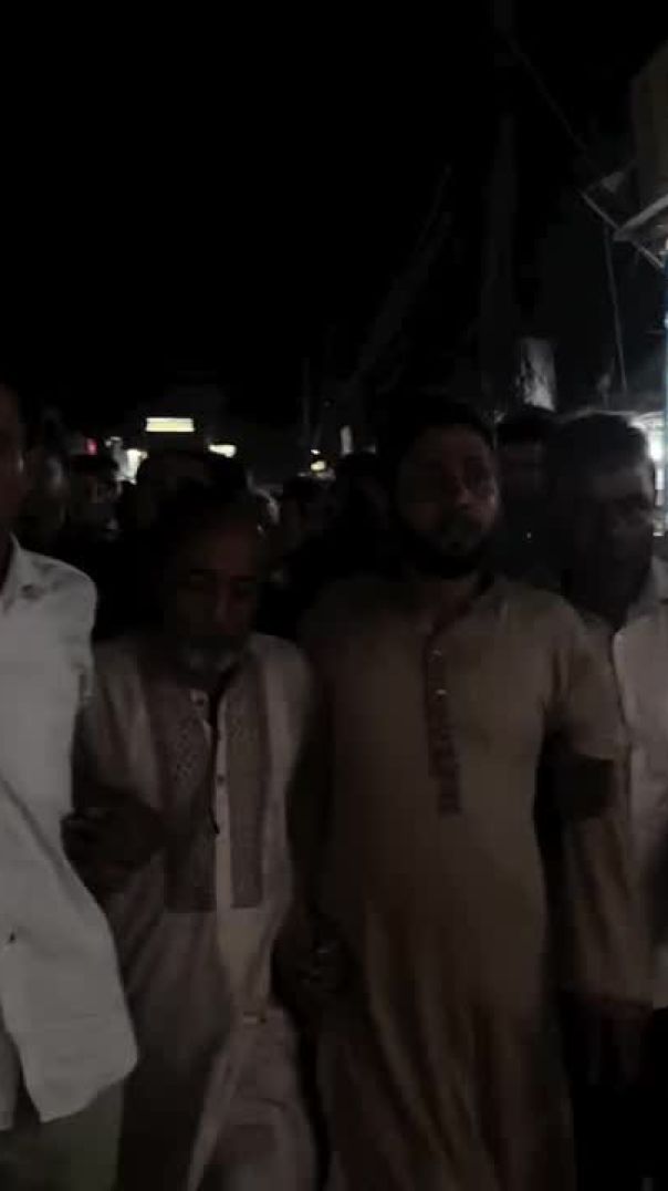 বাহুবল নবীগঞ্জের সাবেক সংসদ সদস্য  শেখ সুজাত মিয়ার উপর আওয়ামী লীগের সন্ত্রাসীর হামলার প্রতিবাদে বাহু