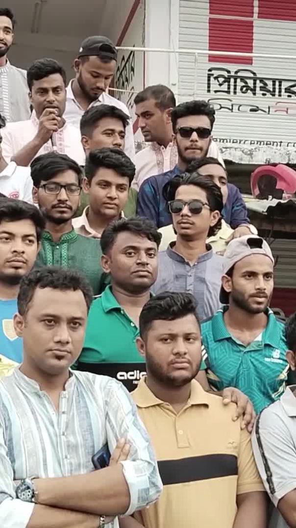 ফরিদগঞ্জে  ছাত্রদল নেতার উপর হামলার প্রতিবাদ সমাবেশ