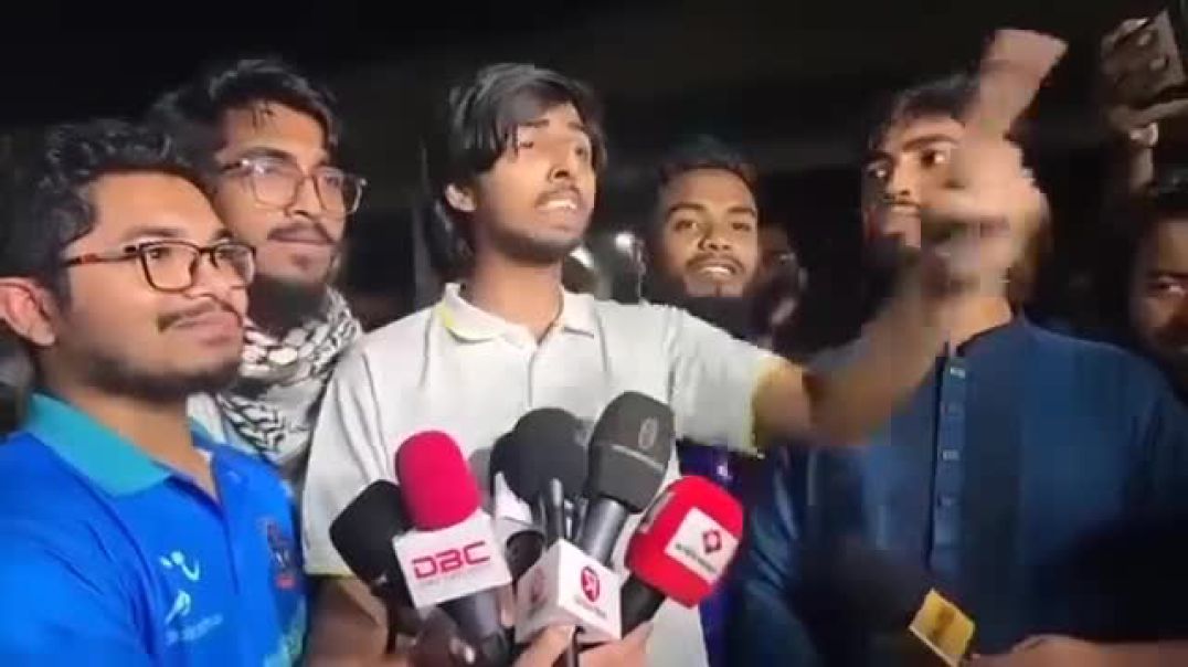 এই মাহফুজ আলম রাষ্ট্র কী তোর বাপের তথ্য উপদেষ্টাকে হুমকি দিল সমন্বয়ক