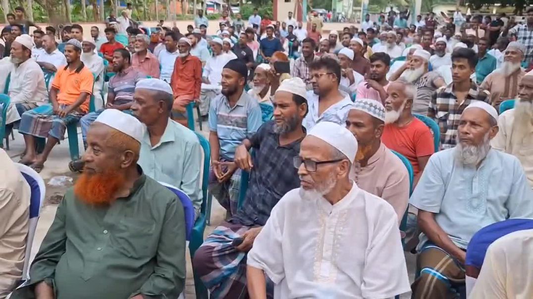 ⁣কুমিল্লা উত্তর জেলার চান্দিনা পৌরসভার চান্দিয়ারা ৮নং ওয়ার্ডের ঈদগাহ মাঠে ঈদ পুনর্মিলনী ও জনসমাবেশ