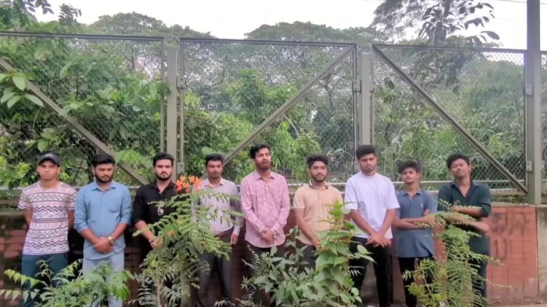 "খালেদা জিয়ার অপর নাম, আ'পসহী'ন সংগ্রাম"। শেরে বাংলা নগর ছাত্রদল ।