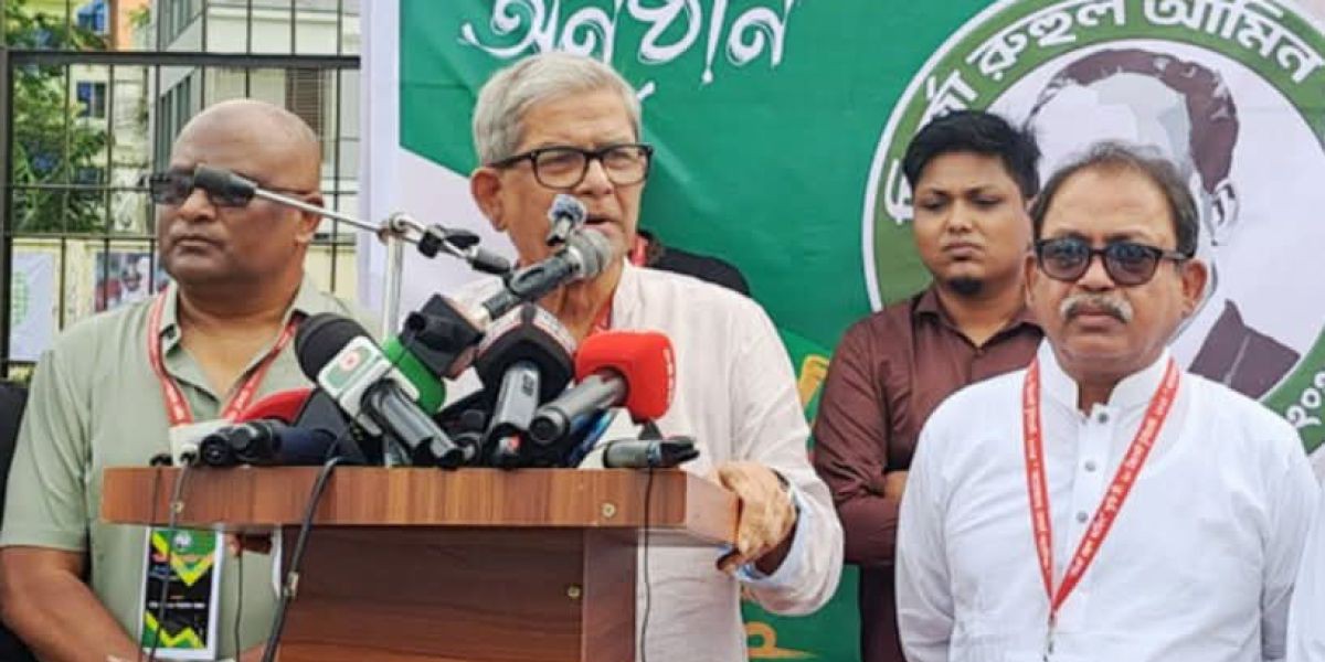 ক্রীড়াঙ্গন রাজনীতি মুক্ত হওয়া উচিত: মির্জা ফখরুল