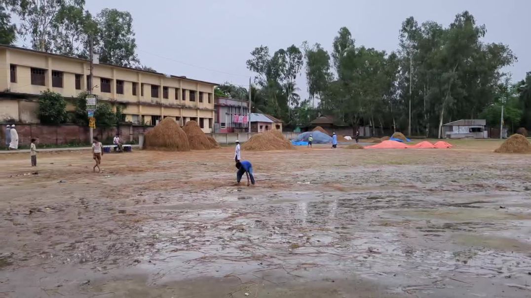 নন্দীগ্রাম পাইলট হাই স্কুল মাঠের অবস্থা নাজুক, সংস্কার ও রক্ষণাবেক্ষণে কর্তৃপক্ষের অবহেলা।