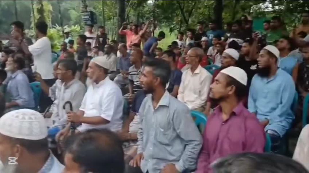 ⁣চান্দিনা পৌরসভার তুলাতুলি ৯নং ওয়ার্ডের কোরবানপুর ঈদগাহ মাঠে ঈদ পুনর্মিলনী ও জনসমাবেশ করেন