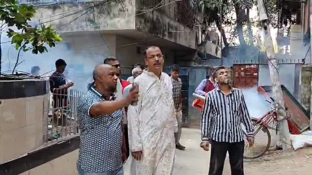 স্বেচ্ছাসেবক দল,  শ্রমিক দল, সহ সকল অঙ্গ সংগঠনের সমন্বয়ে ১ম দিনের মত ডেঙ্গু মশা নির্মুল কার্যক্রমে.