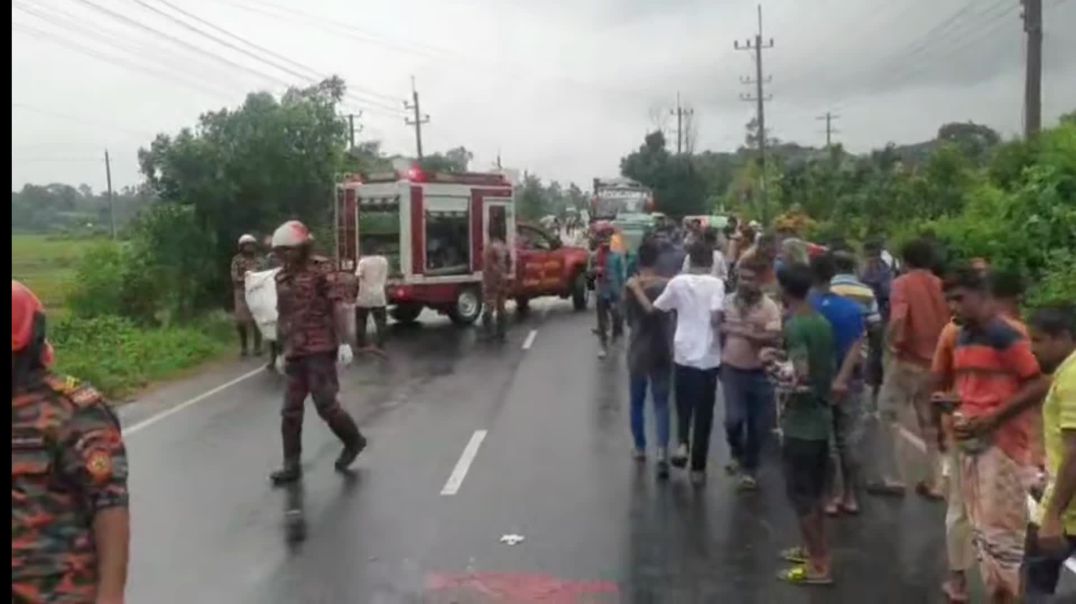 বগুড়ার আদমদীঘিতে ট্রাকের ধাক্কায় মোটরসাইকেলের তিন আরোহী নিহত