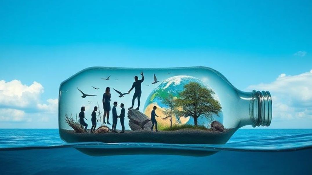 বর্জ্য প্লাস্টিক বোতলে বন্দি হচ্ছে পৃথিবী