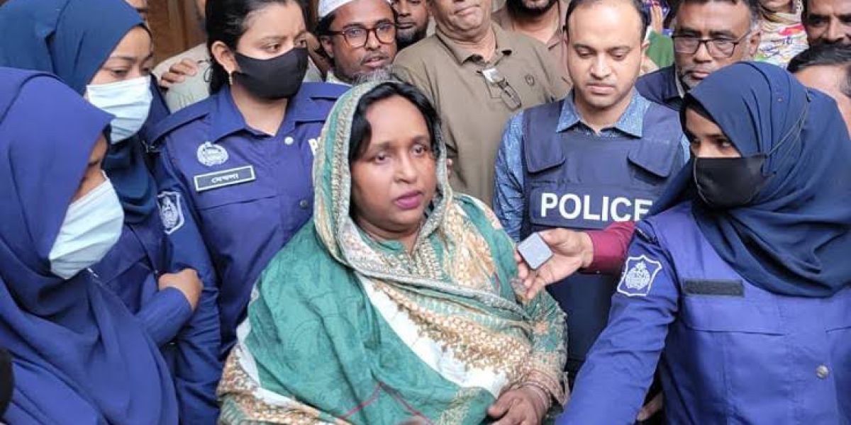 ‎সিদ্ধিরগঞ্জের ‎সজল হত্যার মামলায় দুইদিনের রিমান্ডে-  সাবেক মেয়র আইভী  ‎..