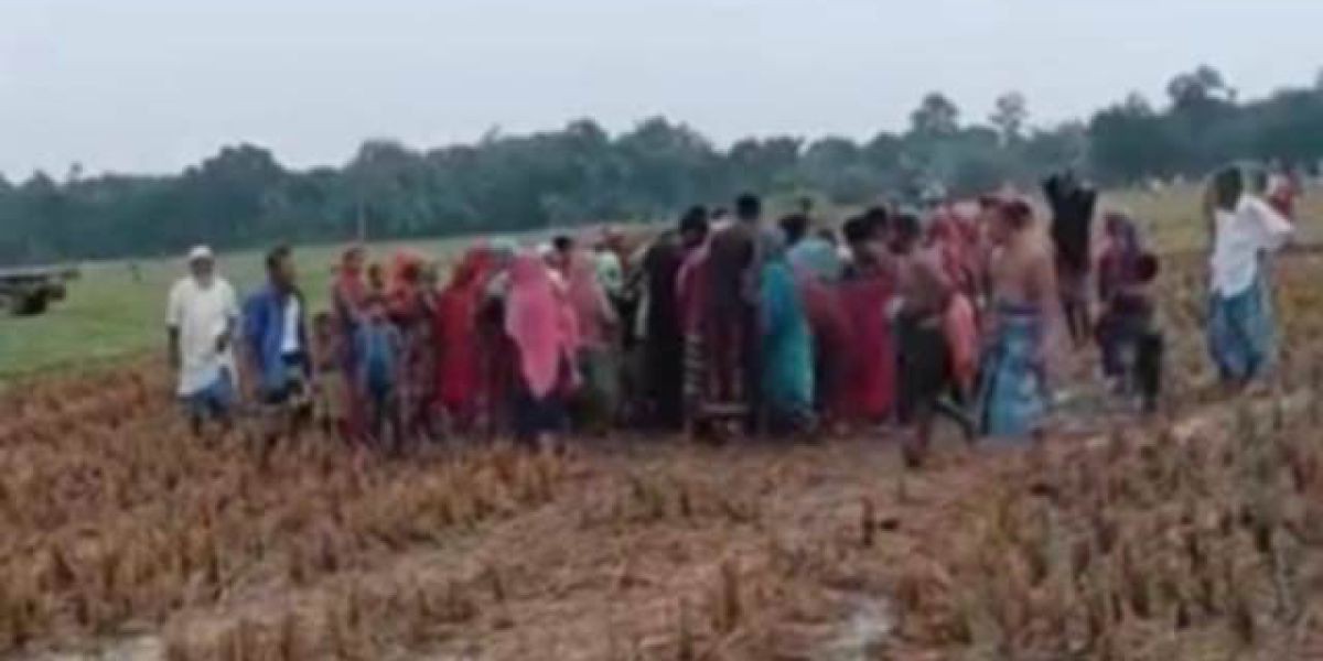 রাণীশংকৈলে বজ্রপাতে মৃত্যু হয়েছে   দুই সন্তানের জননী 
