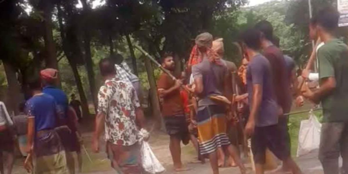 ঝিনাইদহ কালীগঞ্জে বিএনপির দুই গ্রুপের সংঘর্ষে নিহত ১ আহত ৪..