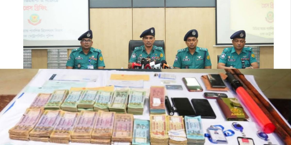 উত্তরায় রেব পরিচয়ে ডাকতির তথ্য উদঘাটন ৫ ডাকাত গ্রেফতার