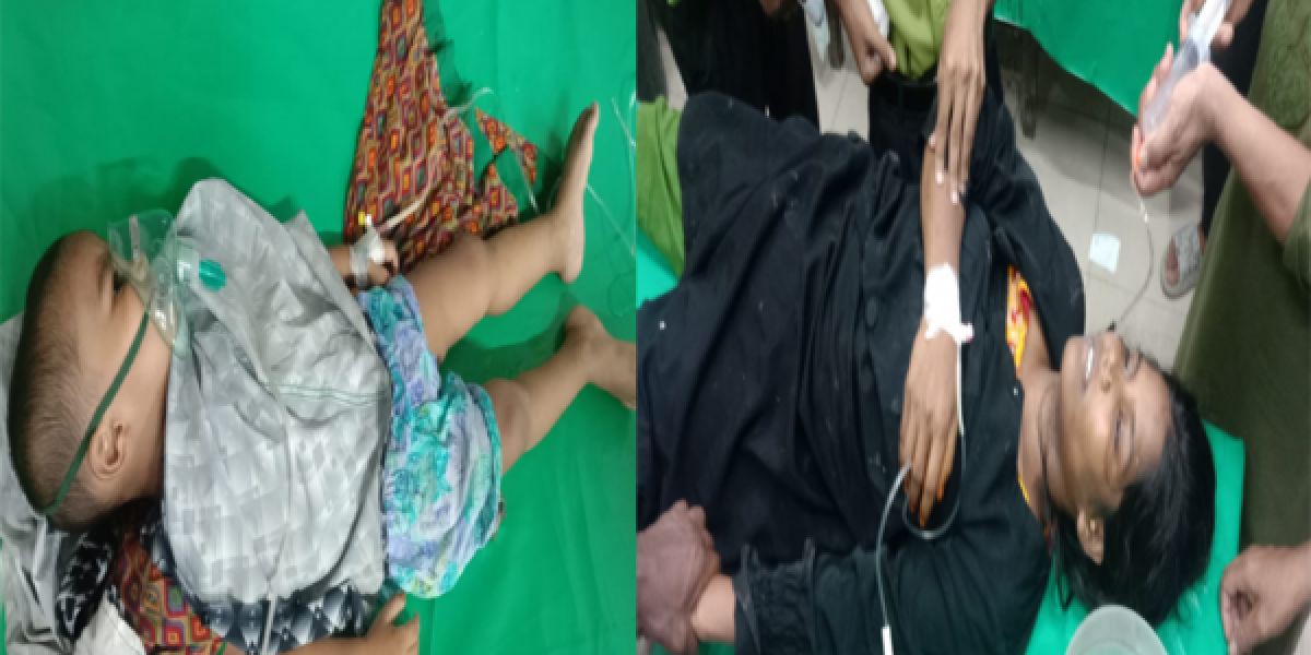 পটুয়াখালীতে নিজে এবং ১৯ মাস বয়সের শিশু  ইয়ামিনকে বিষ খাওয়ালো গর্ভবতী মা। ..