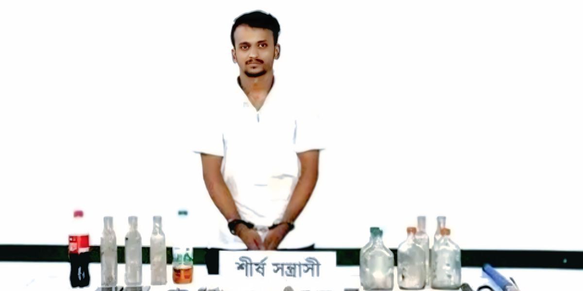 রাজধানীর খিলক্ষেতের শীর্ষ সন্ত্রাসী রাজীব অস্ত্রসহ আটক