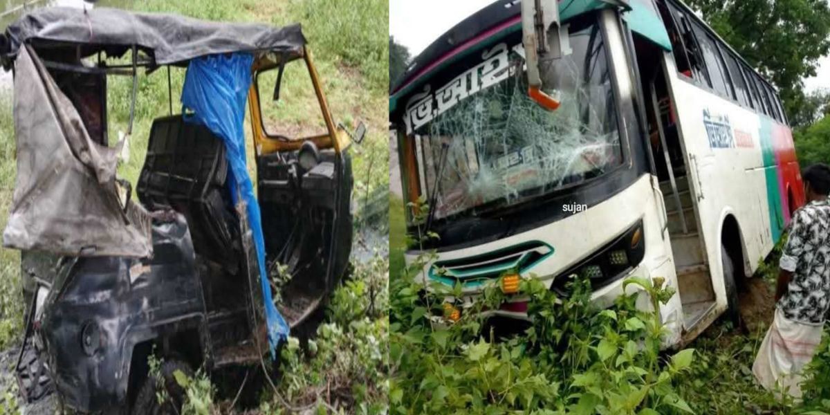 ঠাকুরগাঁওয়ে সড়ক দুর্ঘটনায় বাবা-মেয়ে নিহত