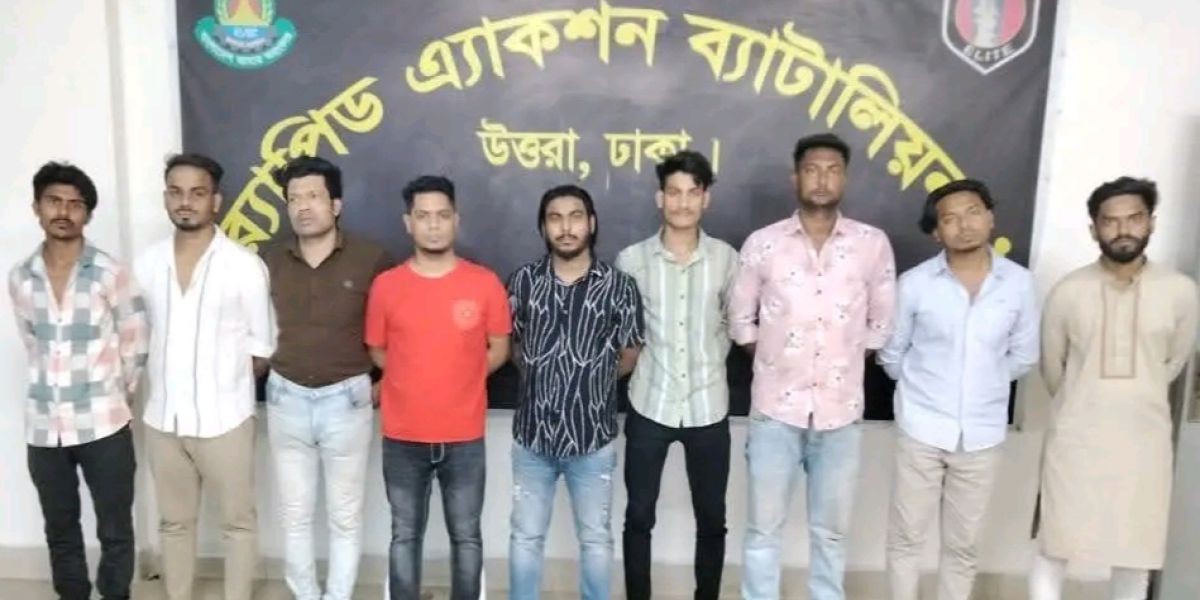 উত্তরায় হোটেল মিলিনা দখল করতে গিয়ে আটক ৯