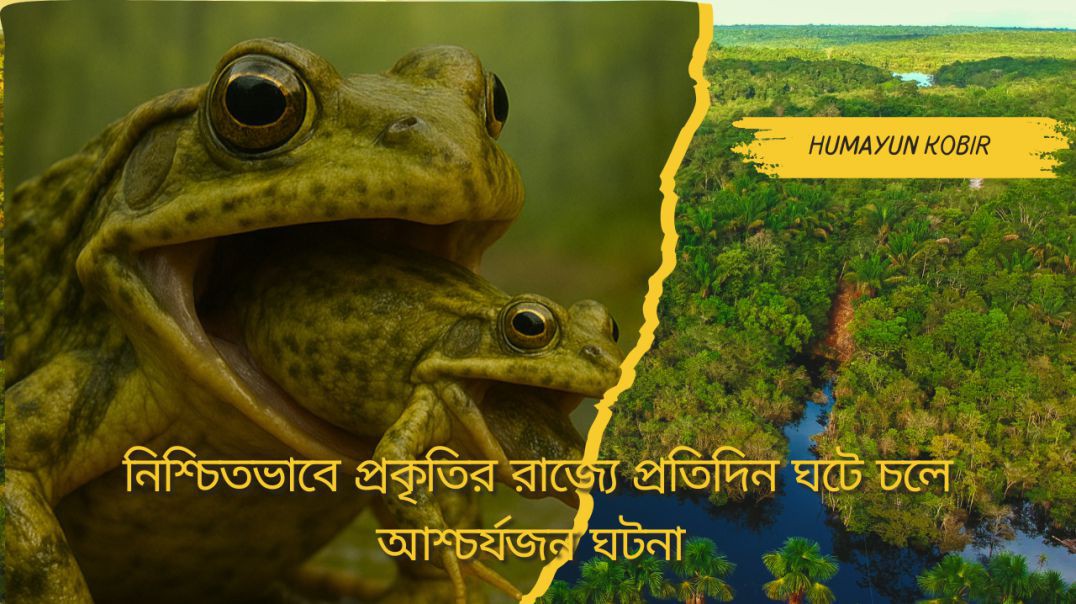 নিশ্চিতভাবে প্রকৃতির রাজ্যে প্রতিদিন ঘটে চলে বিস্ময়কর সব ঘটনা