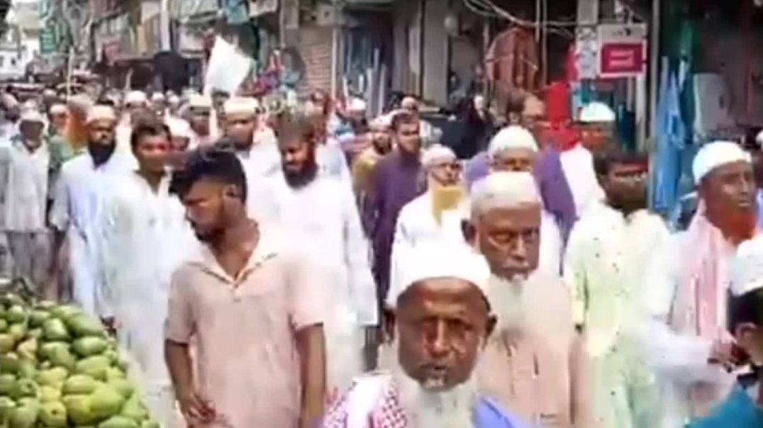 ডা. সুলতান আহমদ এর শুভ আগমন উপলক্ষে  পাথরঘাটায় জামায়াতে ইসলামীর জনসভা