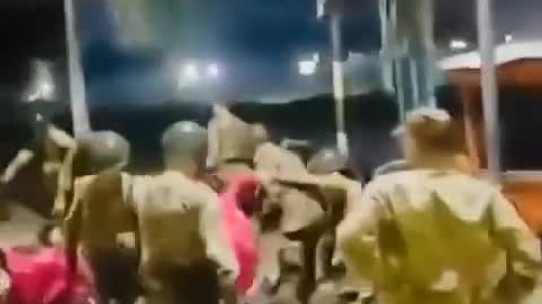 গভীর রাতে কিশোরগেংয়ের উপর সেনাবাহিনীর একশন