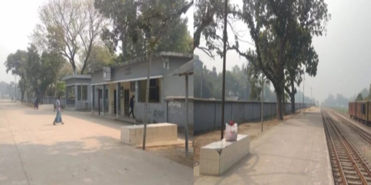 ঠাকুরগাঁও রুহিয়া রেলস্টেশনে নেই ছাউনি, যাত্রীদের চরম ভোগান্তি।..