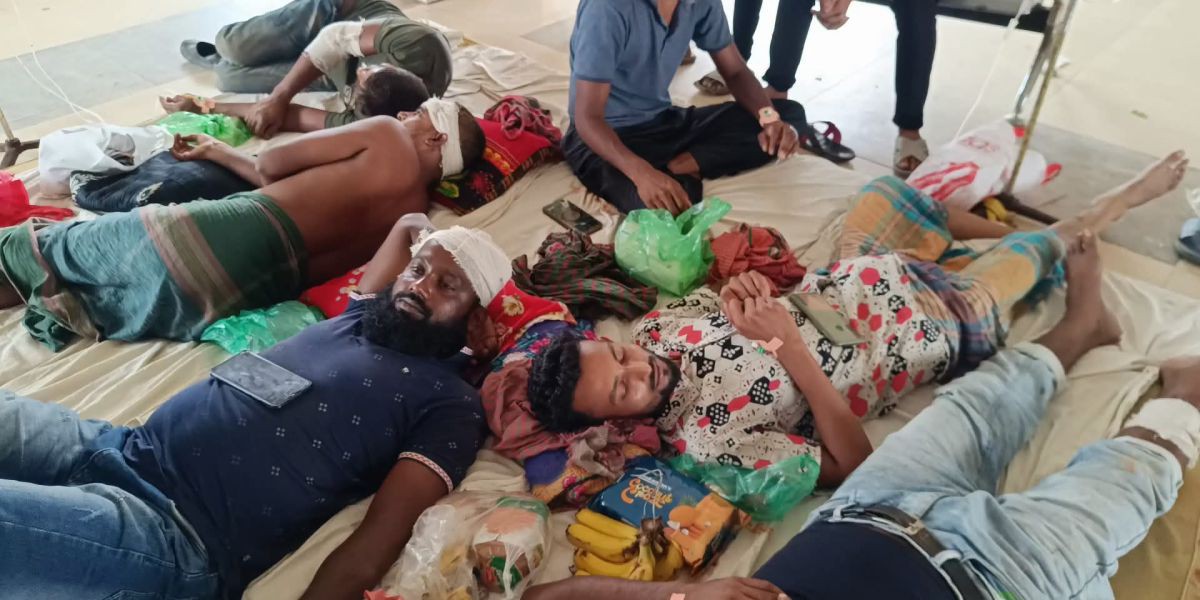 শৈলকুপায় আধিপত্য বিস্তার নিয়ে দু’পক্ষের সংঘর্ষে ১০ জন আহত..