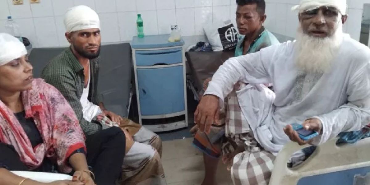 জামালগঞ্জে বিয়ে বাড়িতে পূর্বশত্রুতার জেরে হামলা, নারীসহ আহত ১০..
