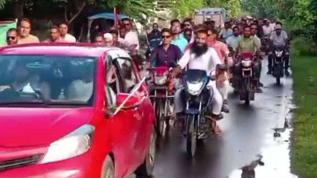 জয়পুরহাটের পাঁচবিবির সীমান্তবর্তী ধরঞ্জীবাসীর নিকট তারেক জিয়ার বার্তা পৌঁছে দিলেন গোলজার-রানা