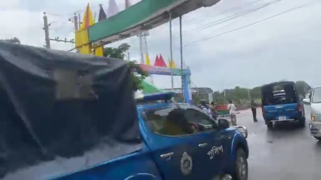 গোপালগঞ্জে এনসিপির গাড়িবহরে হামলা