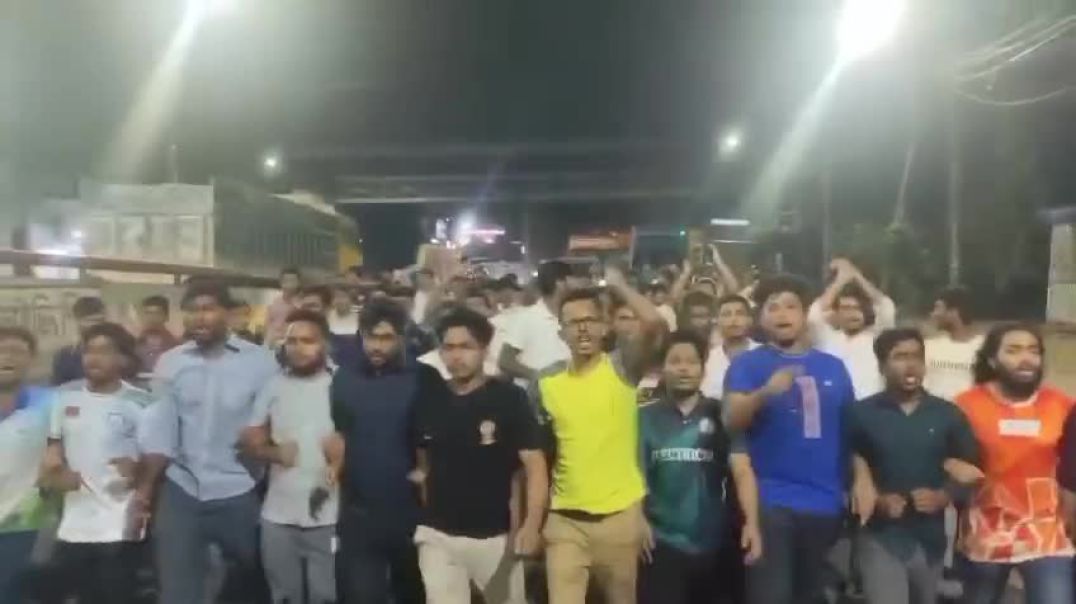 যুবদল কর্তৃক ব্যবসায়ী হত্যা, স্লোগানে স্লোগানে উত্তাল ঢাকা পলিটেকনিক।