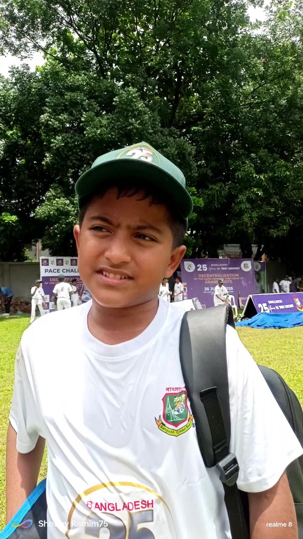 বড় হয়ে সাকিব আল হাসানের মতো হতে চাই,,,