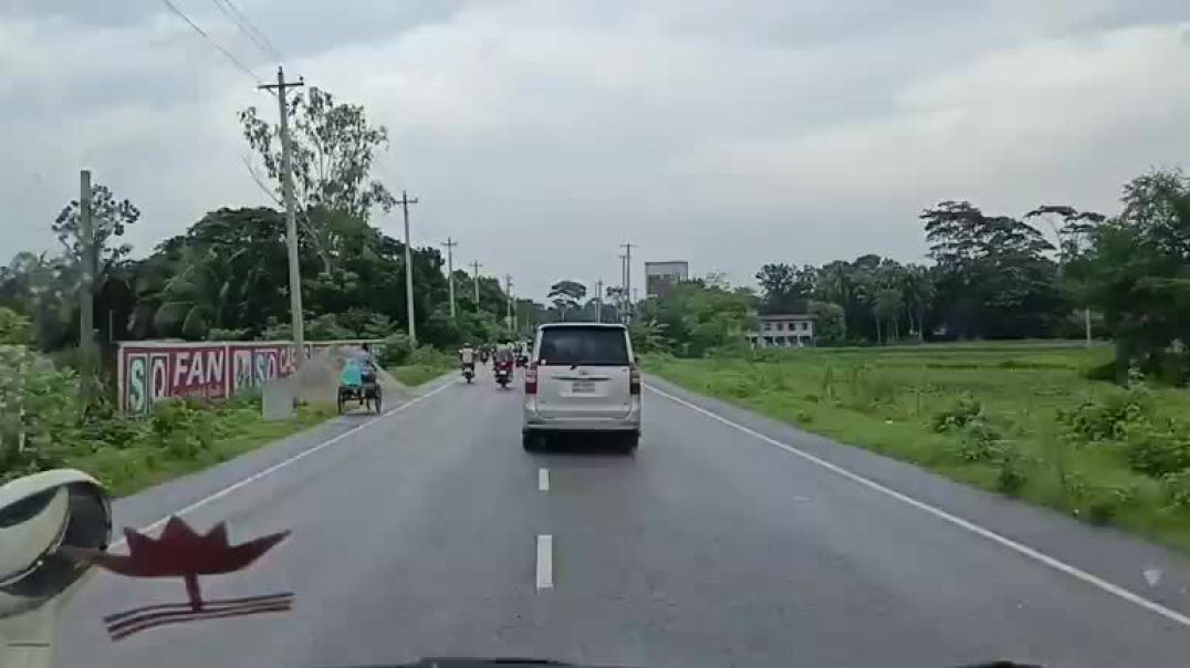 জুলাই পদযাত্রা - গোপালগঞ্জে ঢুকলো এনসিপির গাড়ি বহর।