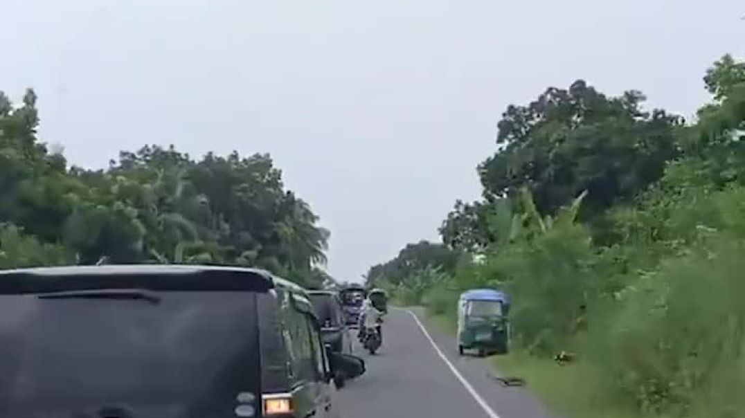 জুলাই পদযাত্রা গোপালগঞ্জ ঢুকলো এনসিপির গাড়ি বহর