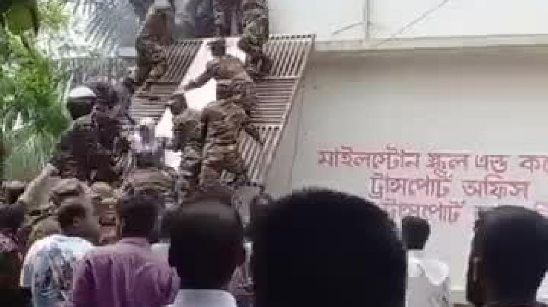 ⁣প্রশিক্ষণ বিমান বিধ্বস্ত উদ্ধার অভিযানে যোগ দিয়েছে সেনাবাহিনী-বিজিবি