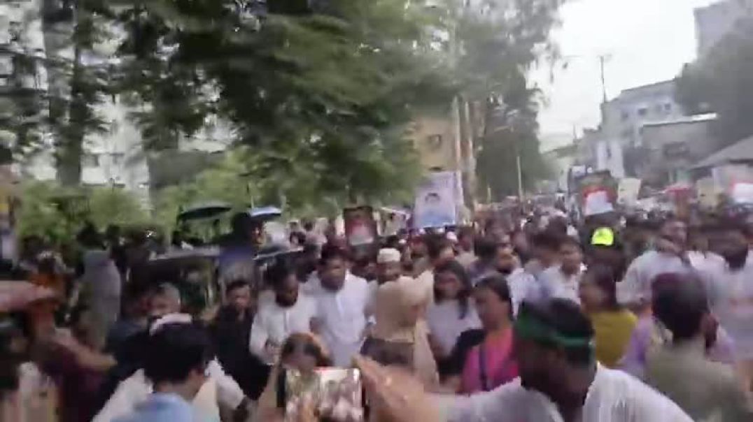 ⁣জুলাই পদযাত্রা - ময়মনসিংহ।