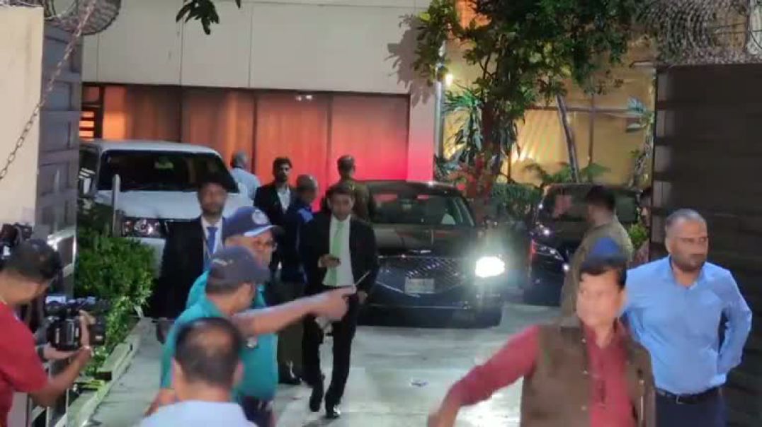 ⁣খালেদা জিয়াকে দেখতে ফিরোজায় আসলেন পাকিস্তানের পররাষ্ট্রমন্ত্রী