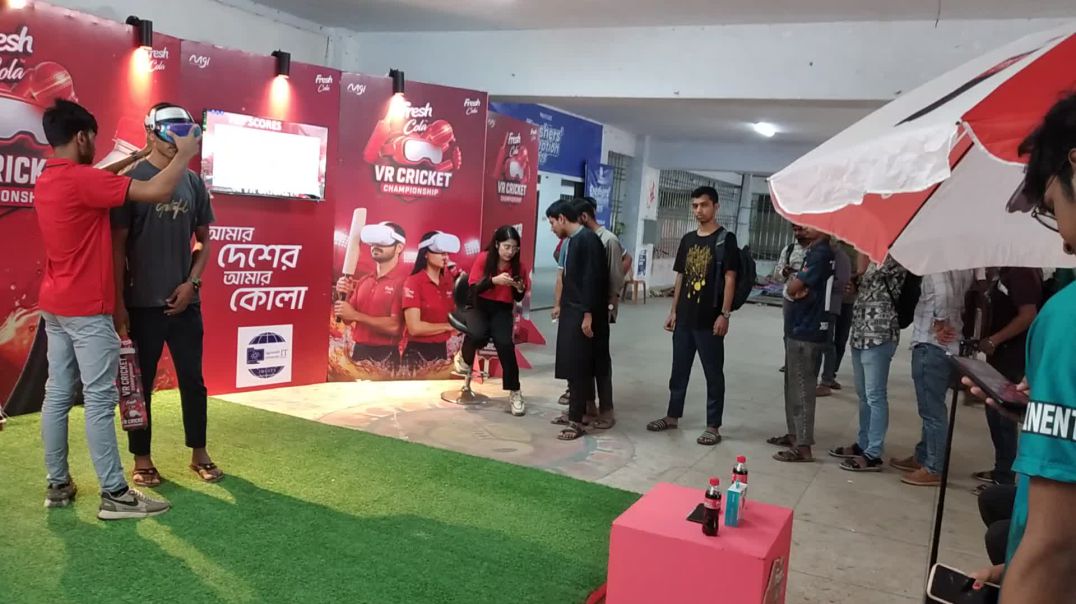 জবিতে ফ্রেশ কোলার ভার্চুয়াল রিয়েলিটি চ্যাম্পিয়নশিপ ক্যাম্পেইন অনুষ্ঠিত