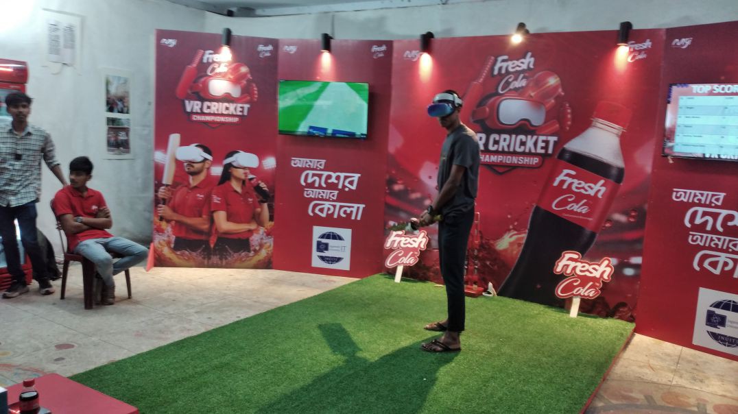 জবিতে ফ্রেশ কোলার ভার্চুয়াল রিয়েলিটি চ্যাম্পিয়নশিপ ক্যাম্পেইন অনুষ্ঠিত