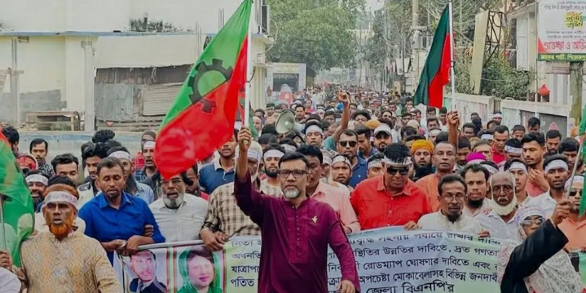 পিরোজপুর সদর উপজেলা বিএনপির সাধারণ সম্পাদক প্রার্থী সরদার কামরুজ্জামান চান..