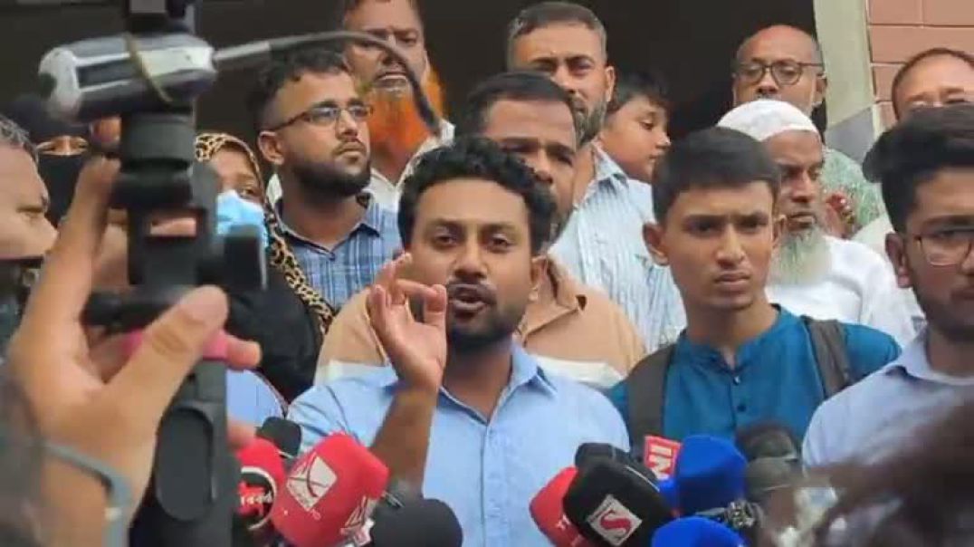 ⁣মাইলস্টোনের বিমান দু'র্ঘ'ট'নায় অভিভাবকদের স্মারকলিপি না নেওয়ায় সংবাদ সম্মেলন, সরাসরি.