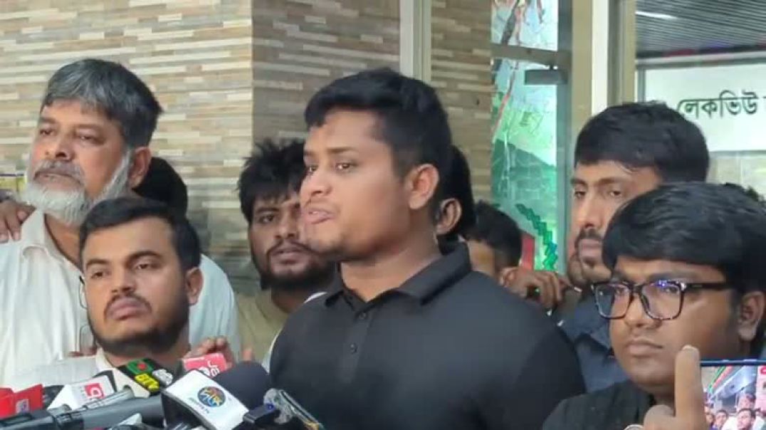 ⁣এনসিপি নেতাকে মারধরের ঘটনায় ইসিতে কথা বলছেন হাসনাত আব্দল্লাহ