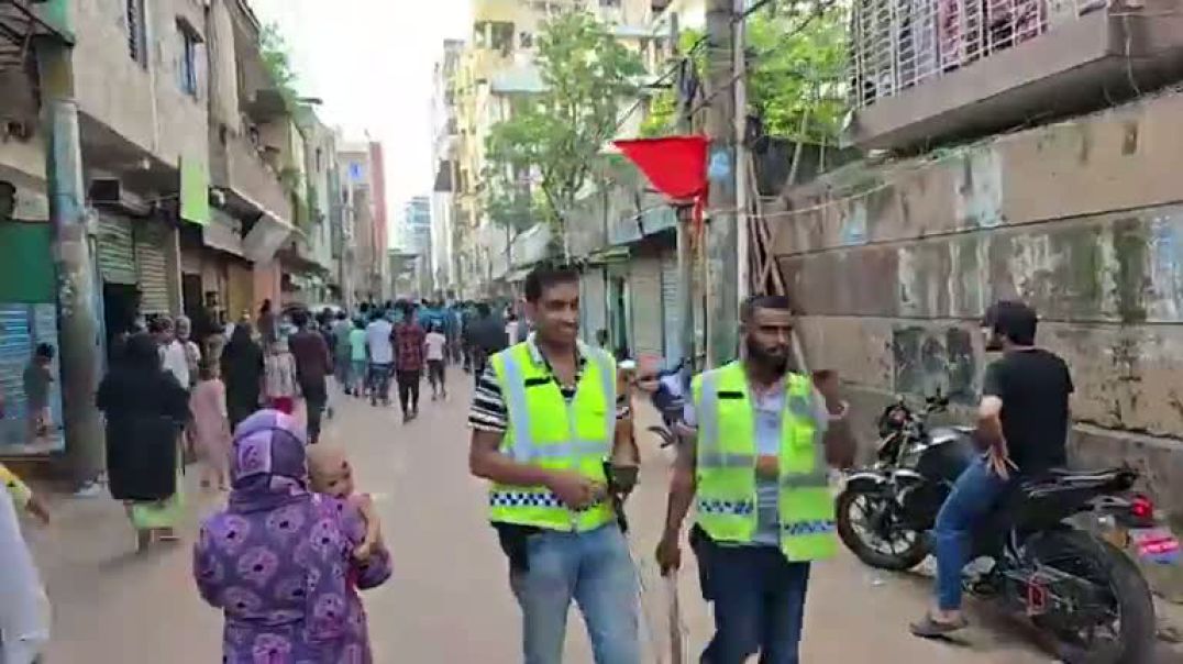 ⁣দফায় দফায় সংঘর্ষের পর জেনেভা ক্যাম্পে অভিযান,