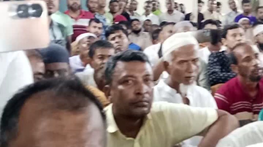মরহুম জাহাঙ্গীরের মৃত্যুতে দোয়া ও মিলাদ মাহফিলের